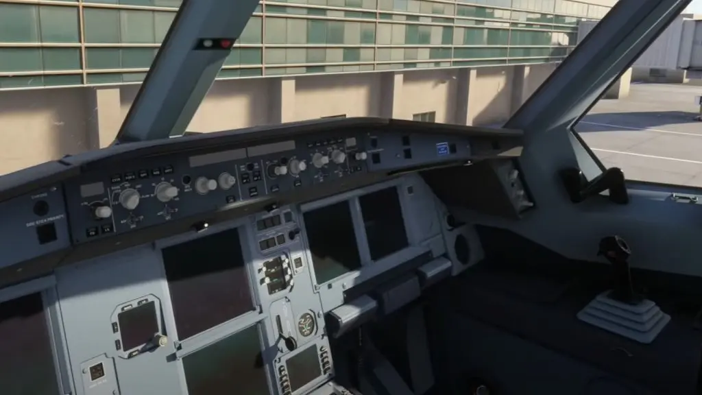 Flight Simulator cockpit