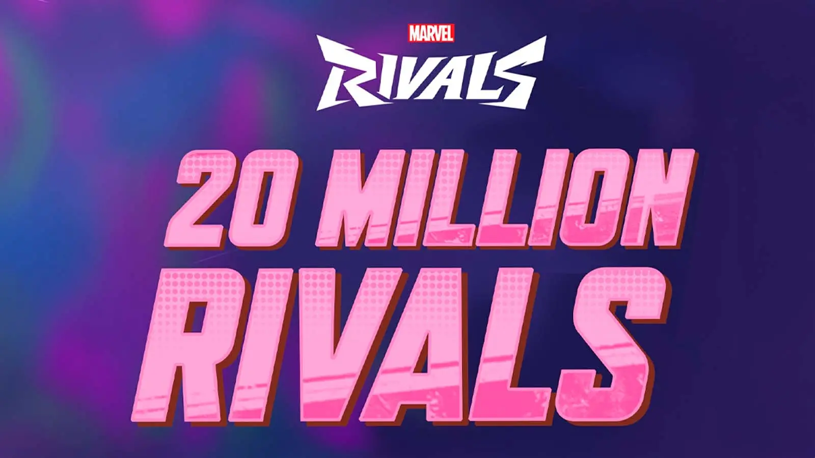 Marvel Rivals 20 million players