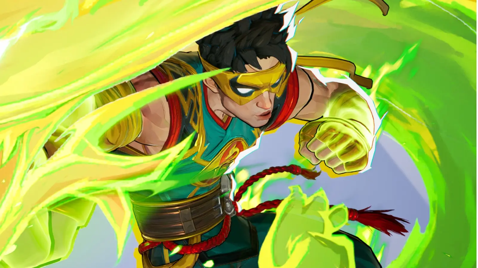 A screenshot featuring Iron Fist in Marvel Rivals.