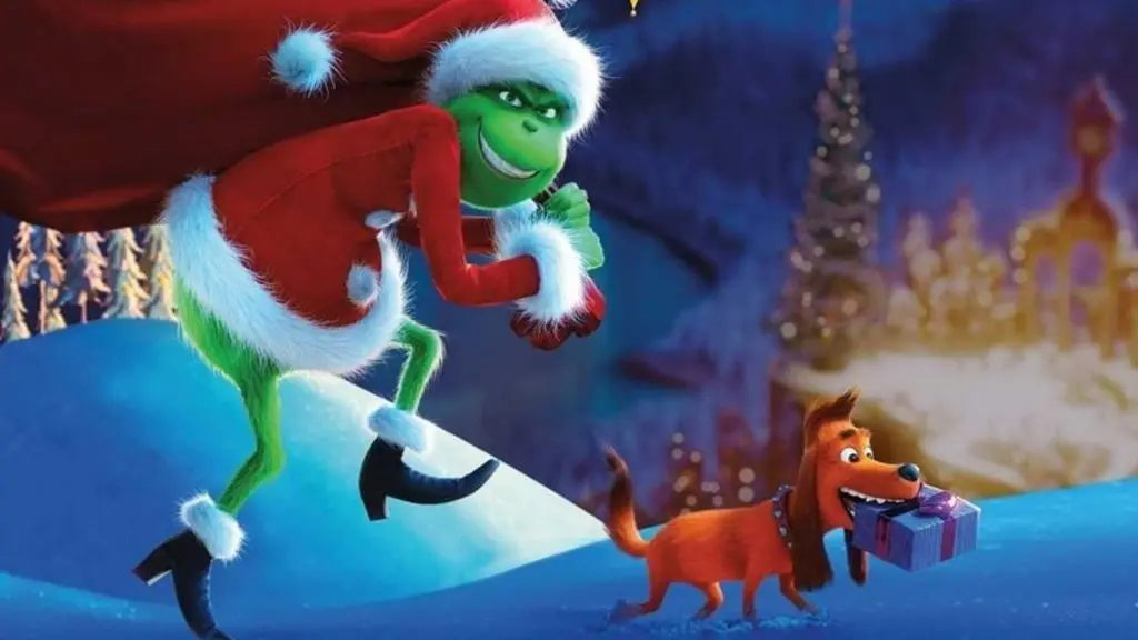 A still from The Grinch 2018