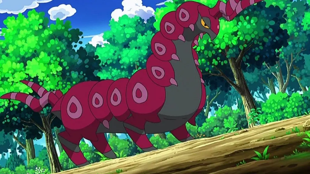 Scolipede in the Pokemon anime