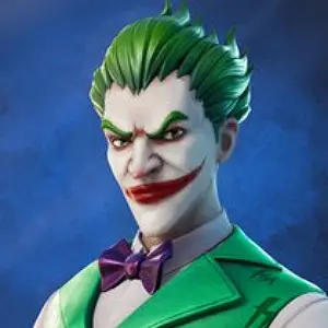 The Joker skin in Fortnite.