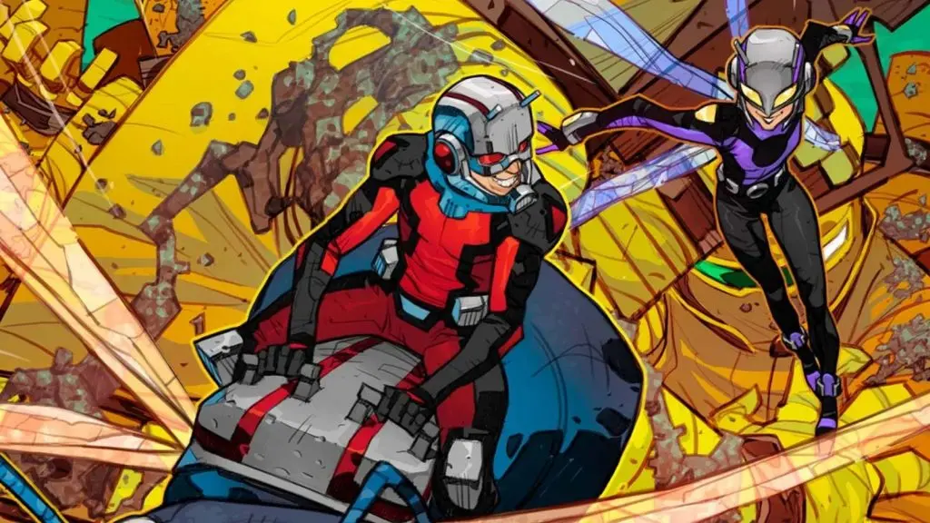 Ant-Man and Wasp in Marvel comic