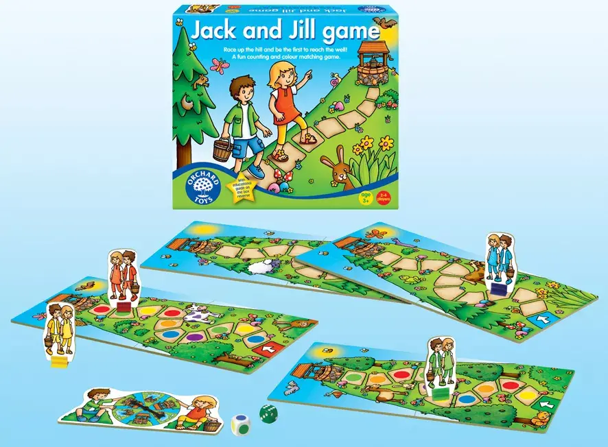 The Jack and Jill board game