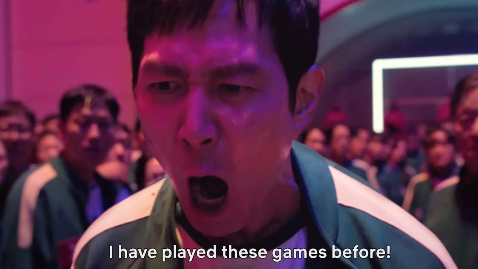 I've played these games before Squid Game meme