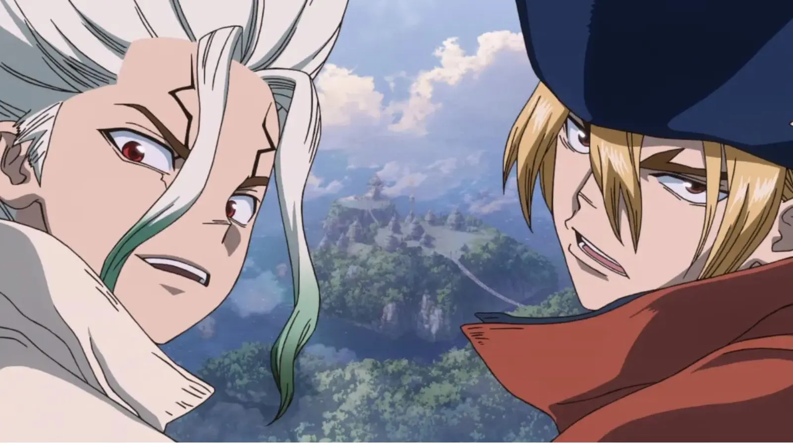 Seku and Ryusui in Dr Stone Season 4