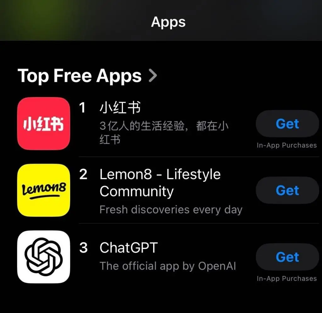 Lemon8 is one of the most popular free apps on Apple's App Store.