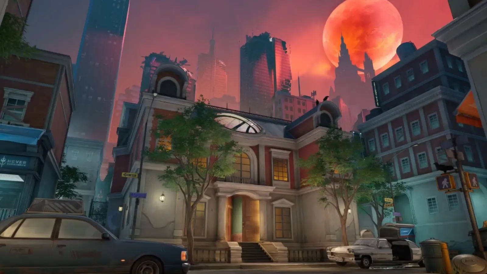 A screenshot featuring the Sanctum Sanctorum map in Marvel Rivals.