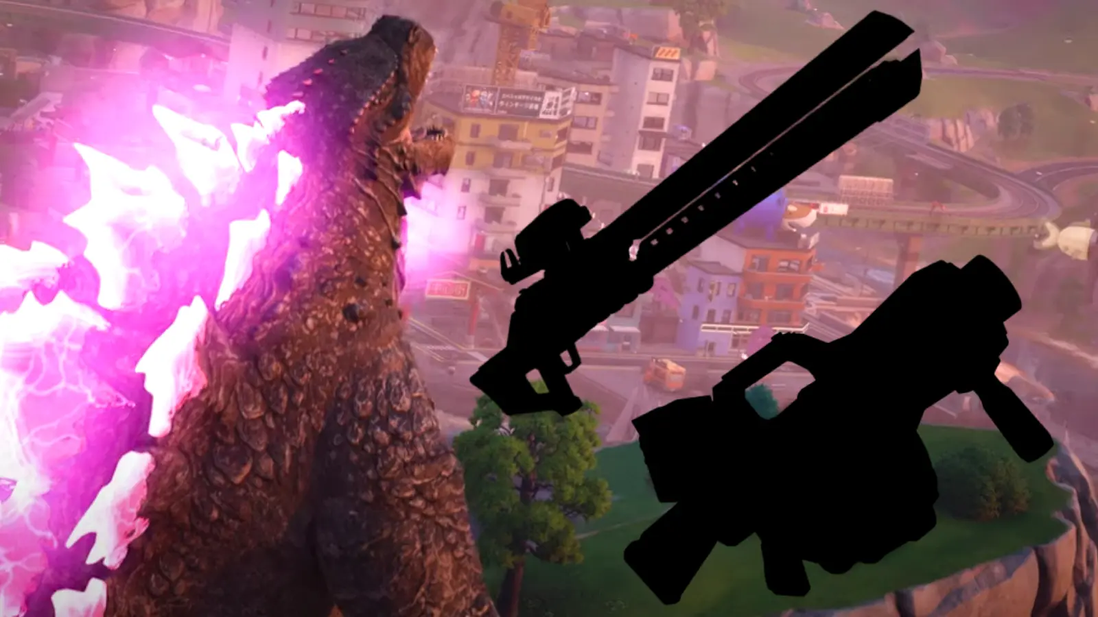 Fortnite classic weapons returning for Godzilla vs Kong event.