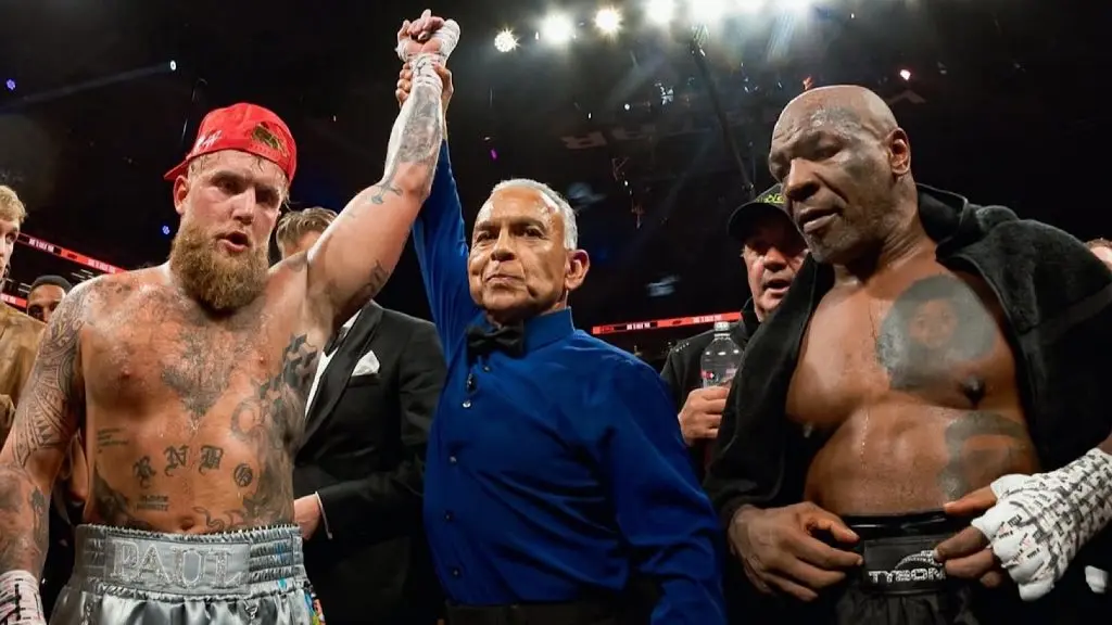 Jake Paul defeated Mike Tyson after eight rounds in November 2024.