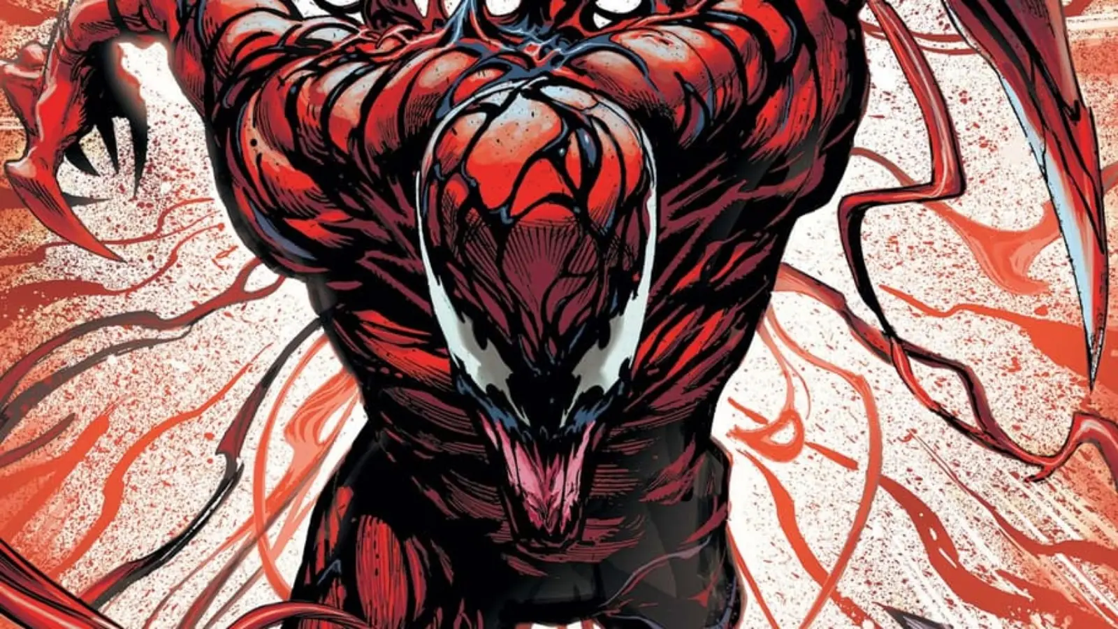 Carnage on the cover of Venom: War Carnage #1