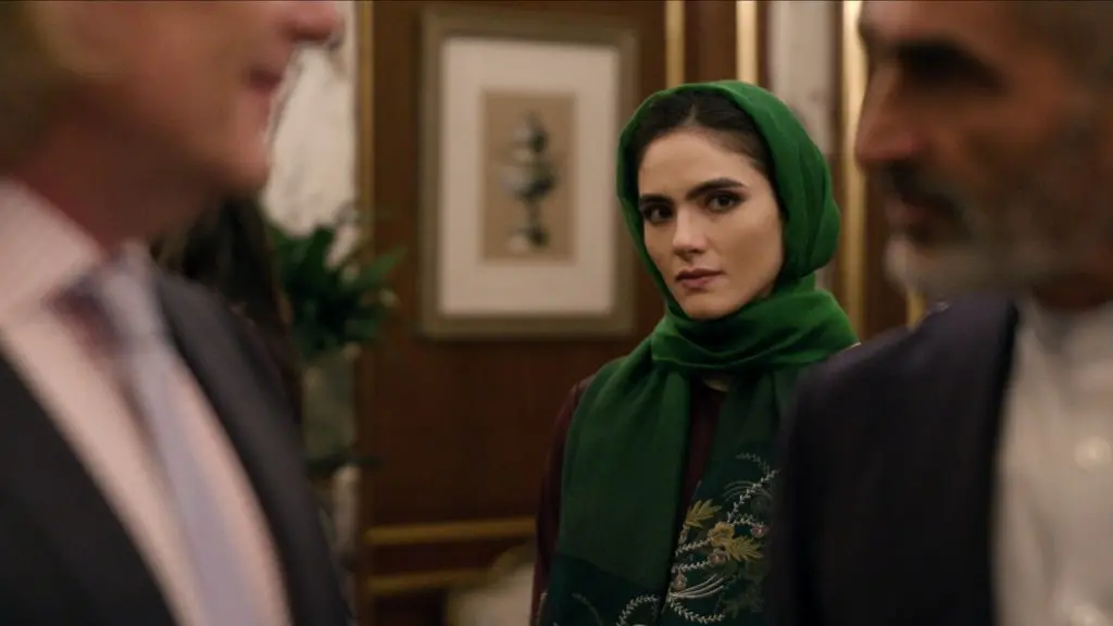 The Night Agent Season 2 recap and ending explained: Noor in a green scarf