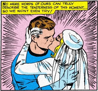 mr fantastic kissing sue storm