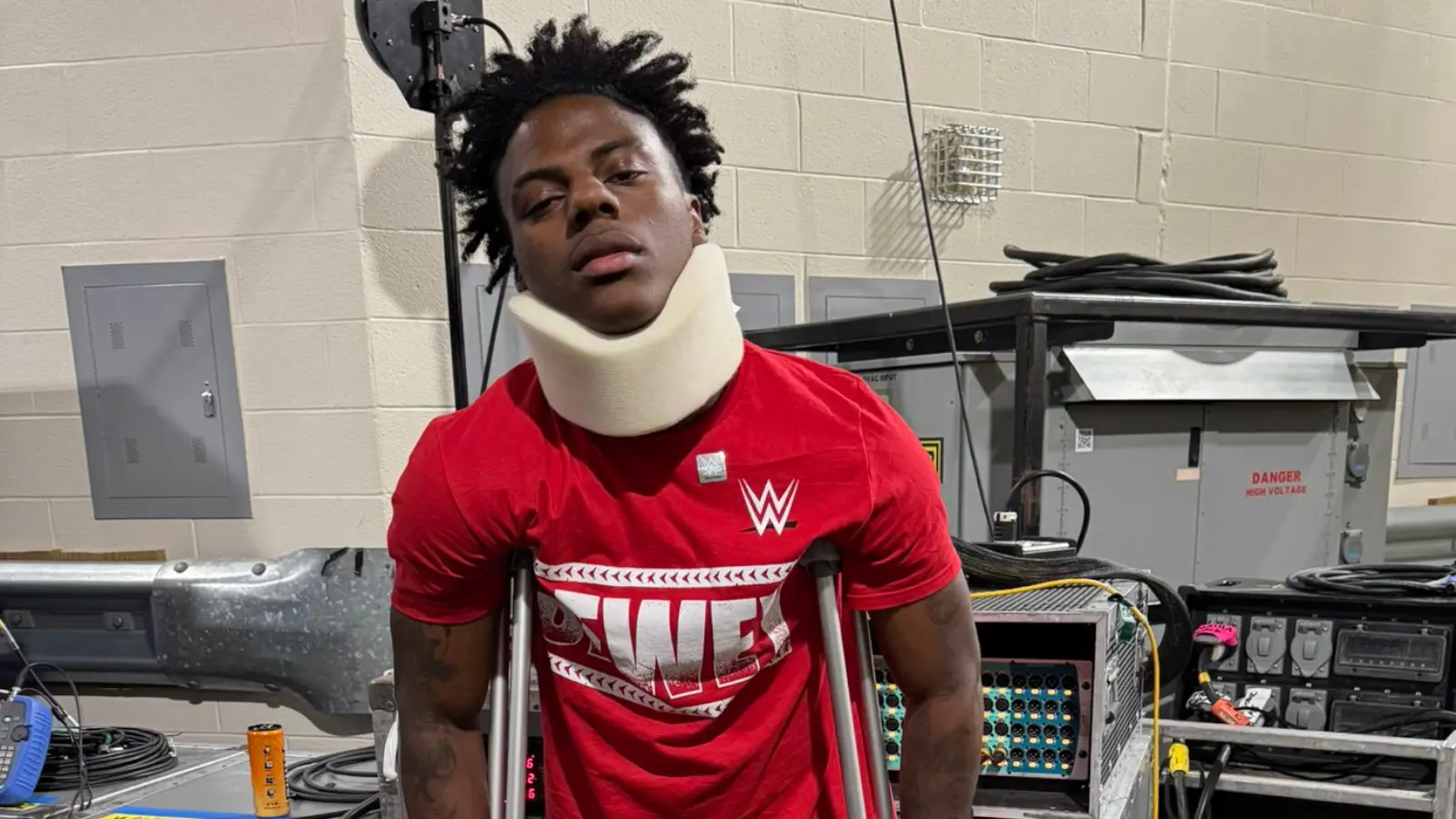 IShowSpeed injured after WWE Royal Rumble