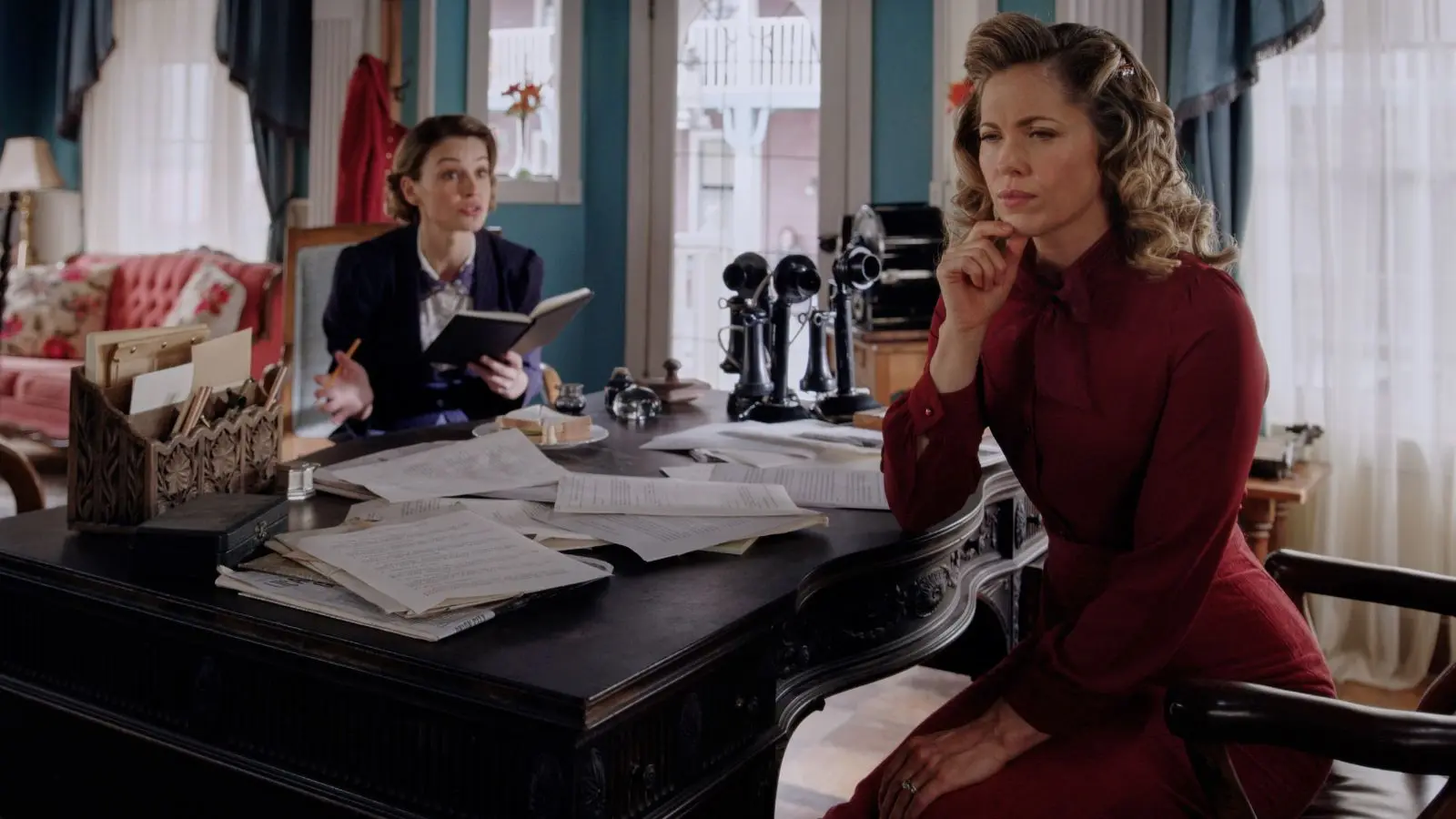 Rosemary and Fiona in When Calls the Heart Season 12