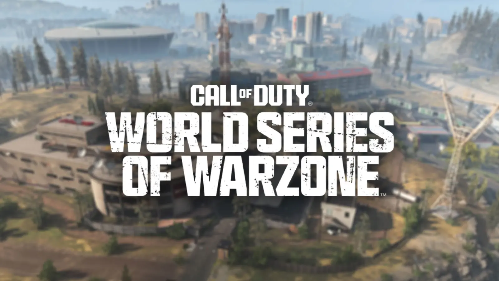 world series of warzone logo over verdansk