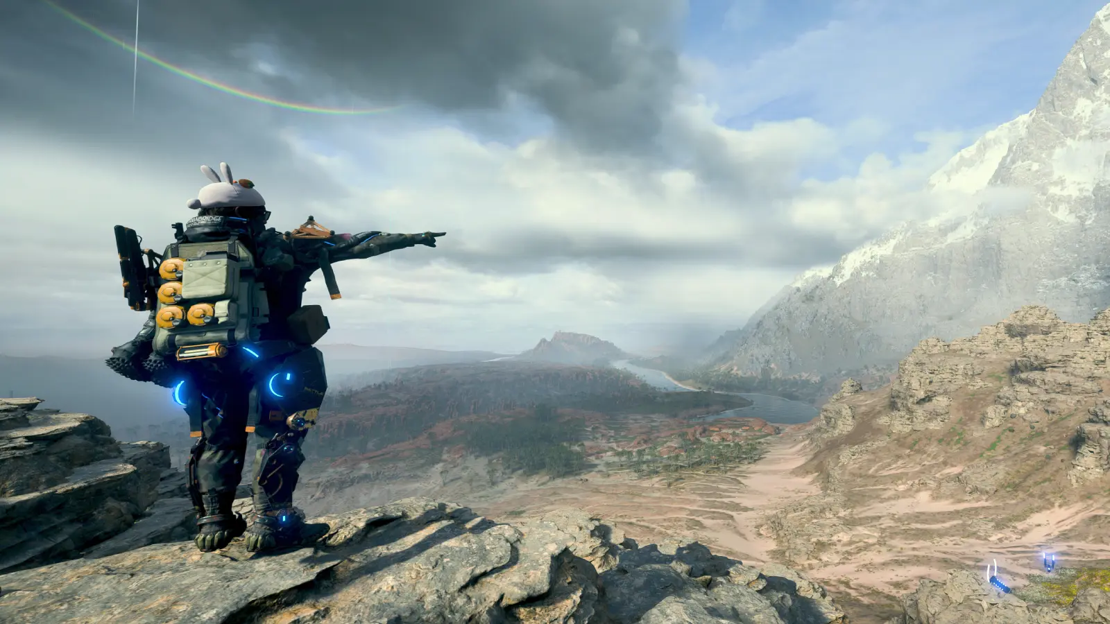 Death Stranding 2 Photo Mode shot