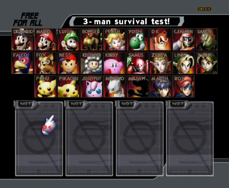 Super Smash Bros Melee 64