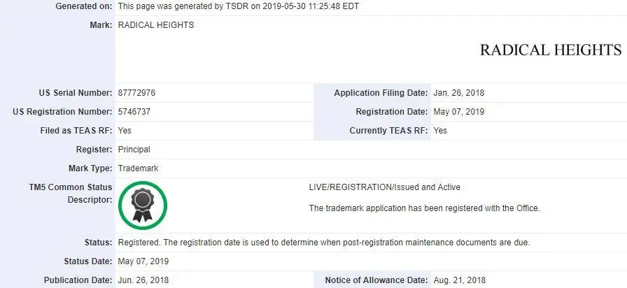 United States Patent and Trademark Office