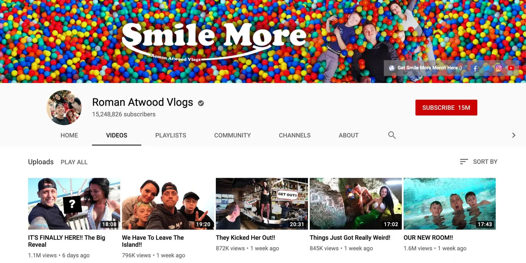 YouTube: RomanAtwoodVlogs